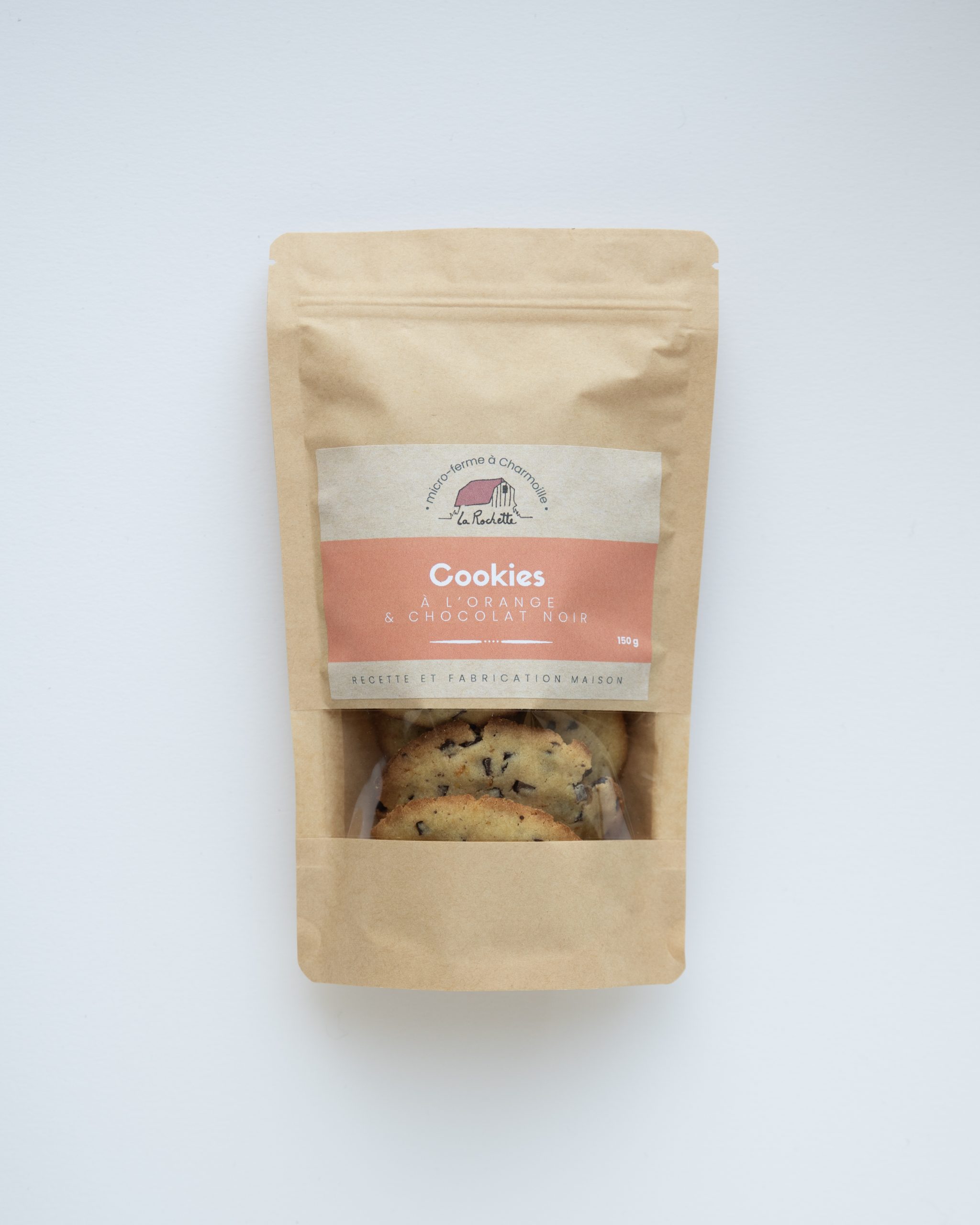 Cookies chocolat noir et orange