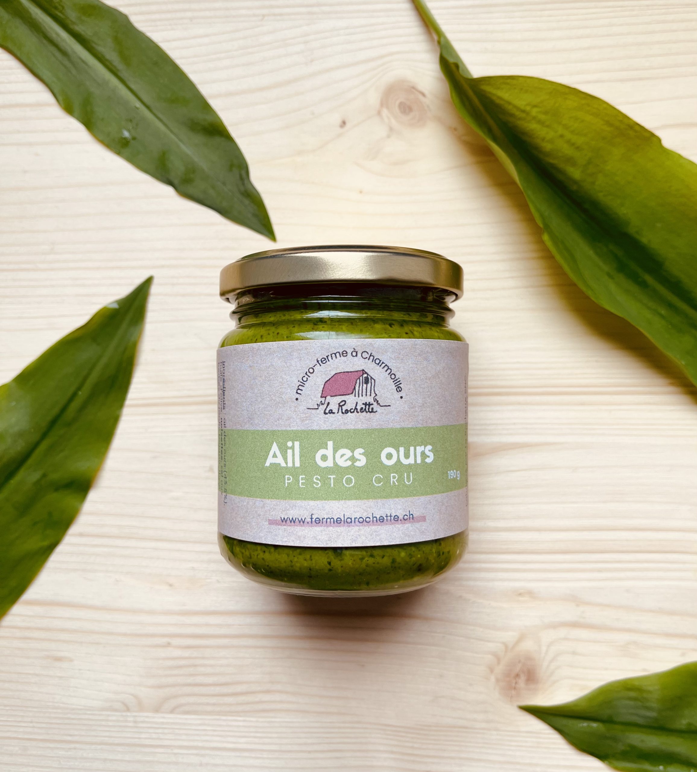 Pesto à l&rsquo;ail des ours